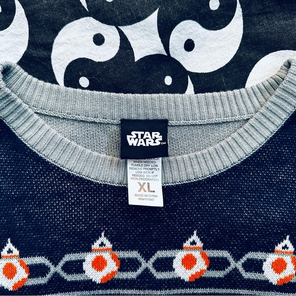 Star Wars BB-8 Sweater Mens XL - Picture 3 of 5